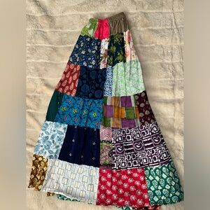 Multi color - 
One Size
Floor length 
Beach dress